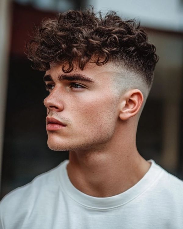 Curly Buzz Cut