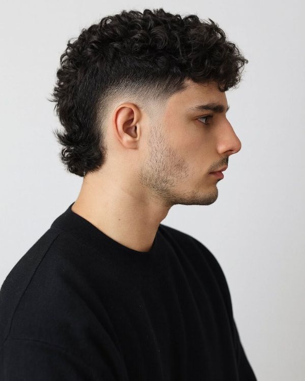 Curly Mullet
