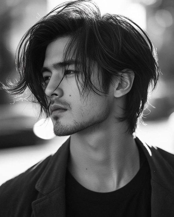 Long Black Hair
