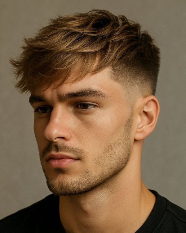 Men’s Haircuts Long Fringe
