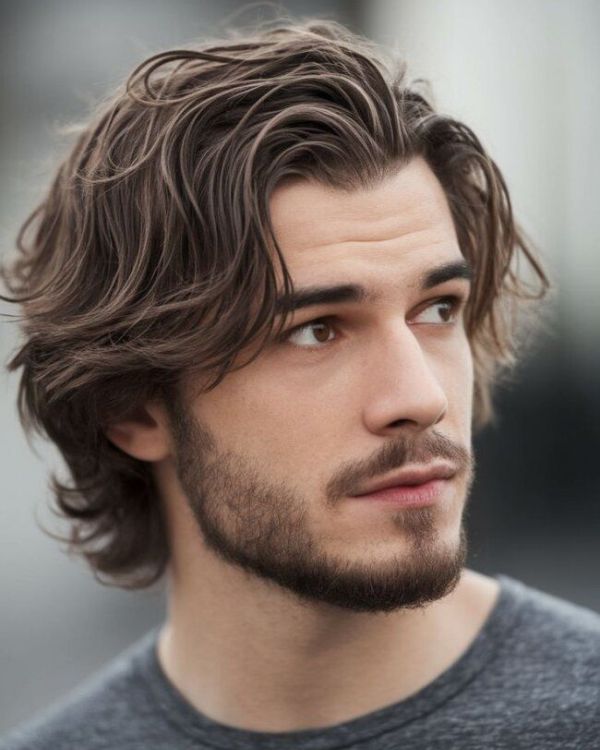 Stylish Classic Middle Part