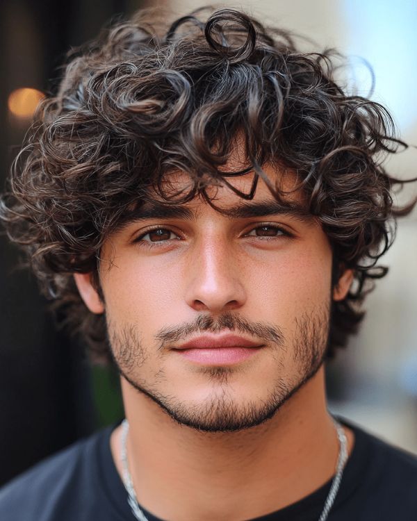 best curly hairstyles for men