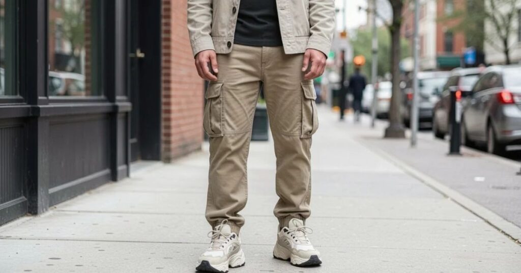 Chunky Shoes With Cargo Pants