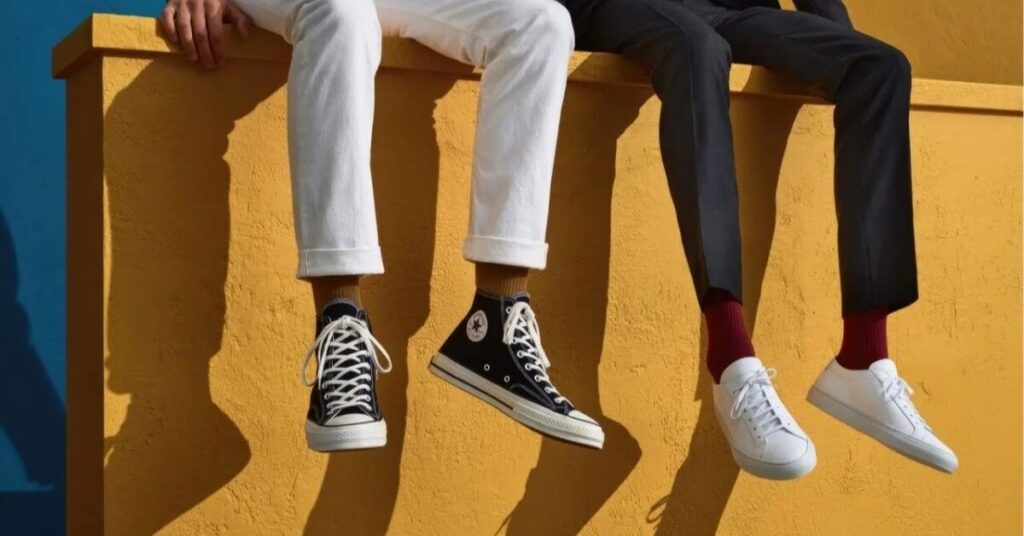 High Tops With Jeans