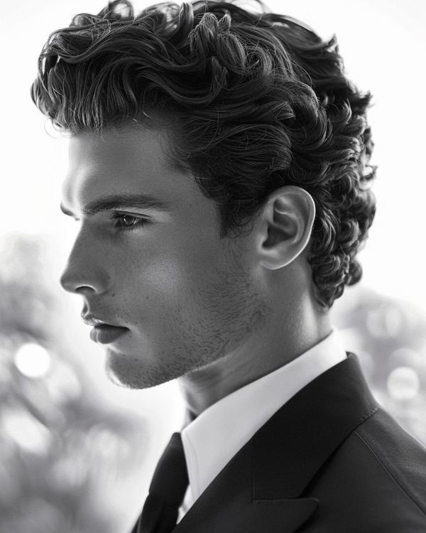 Loose Parted Curls