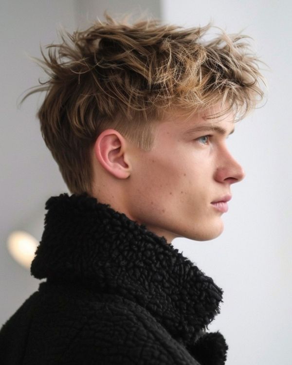 Messy Mullet with Texture