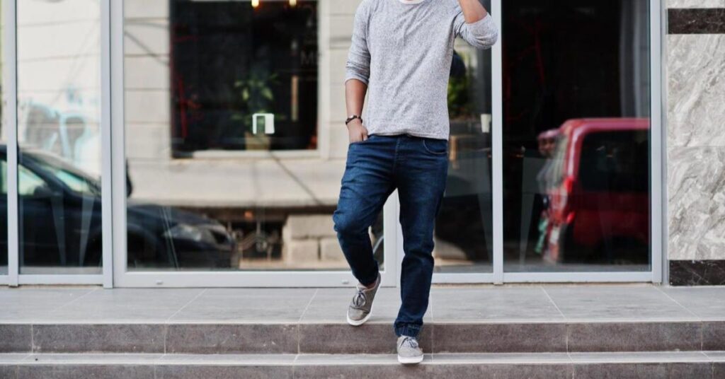 Oversized T-Shirt With Jeans