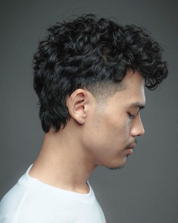 Permed Mullet Taper