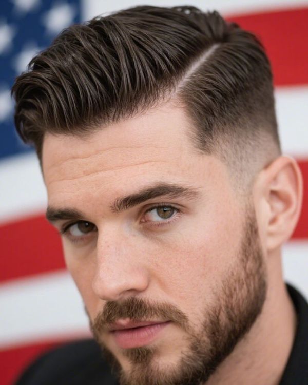 Side Part Fade
