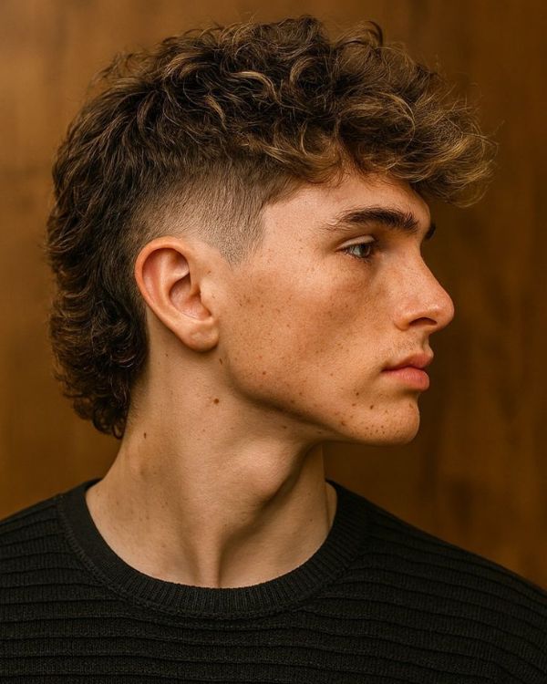 Temp Fade Mullet