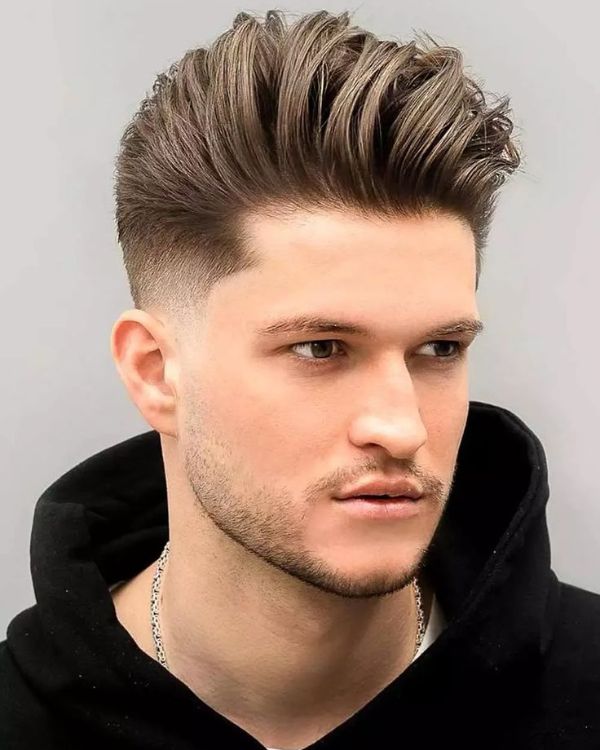 Textured Comb Over