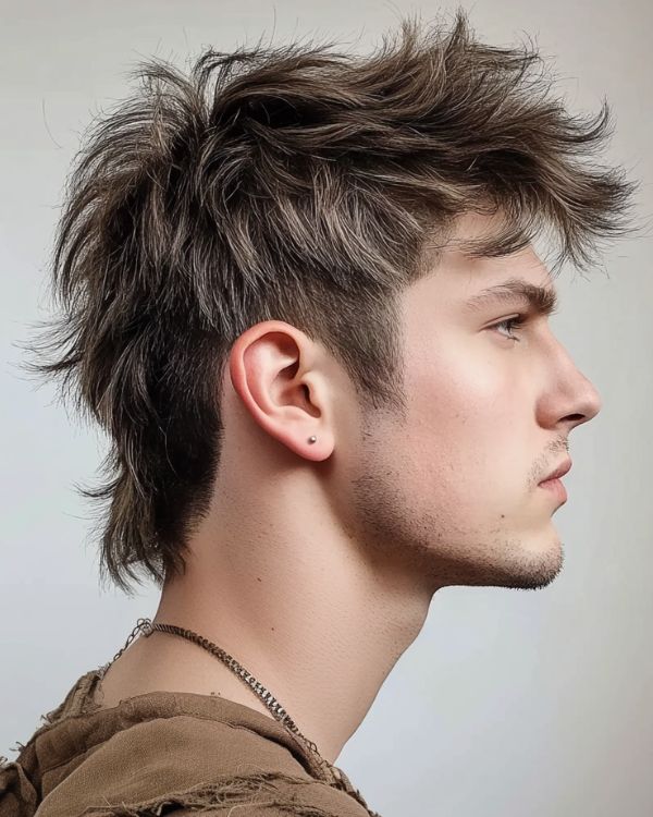mullet haircut men