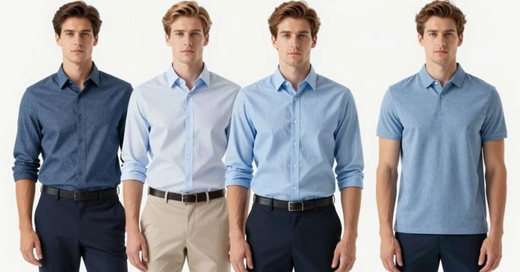 Blue Shirt Shades