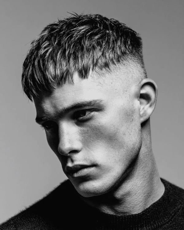 Crew Cut with Fringe
