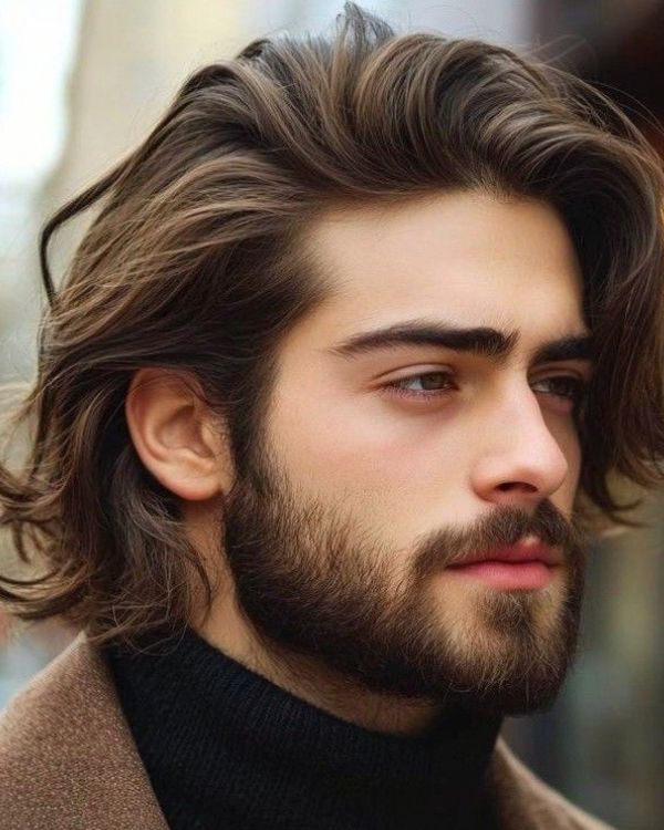 Long, Curly Hair