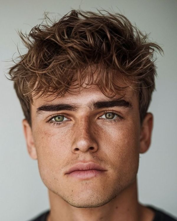 Messy Short Hair