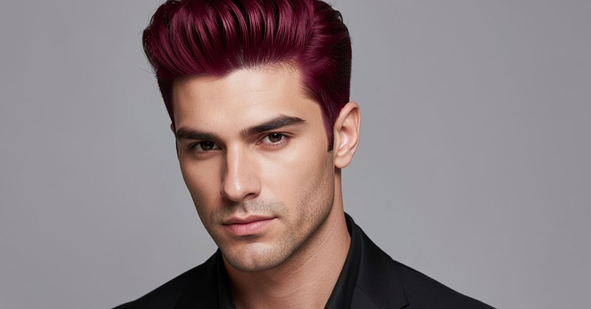 burgundy hair color