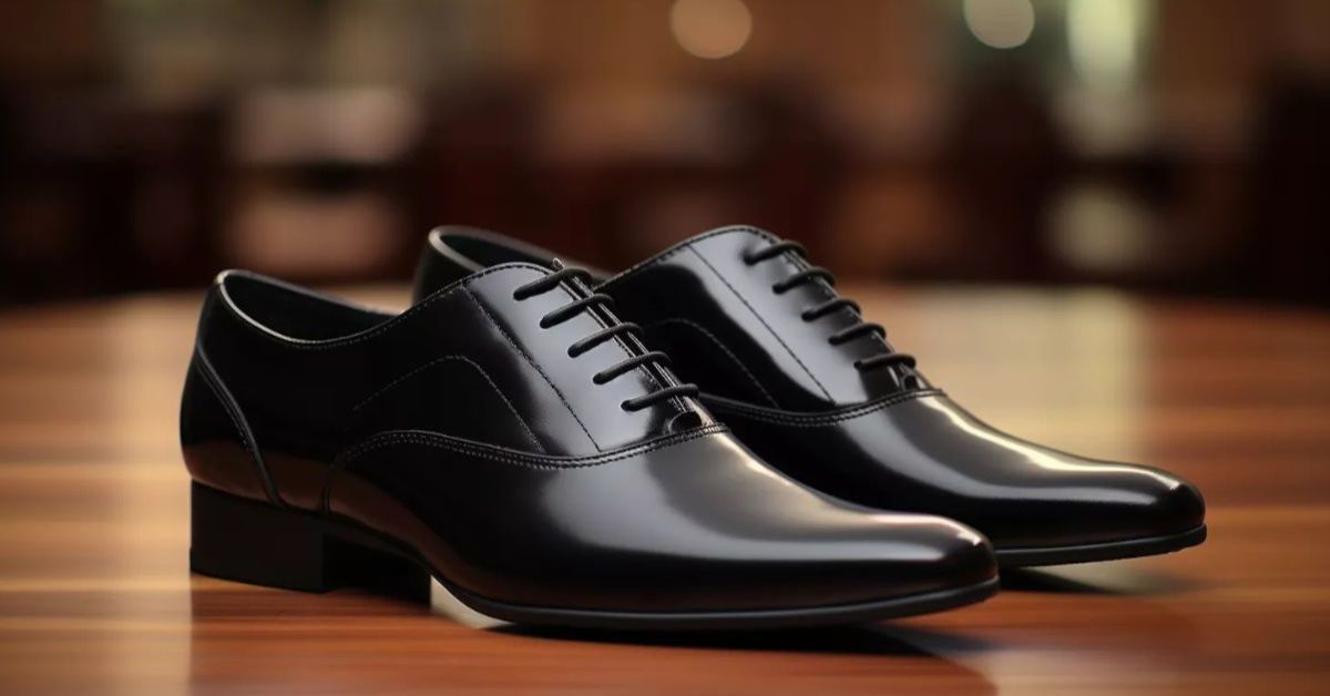 black flat shoes